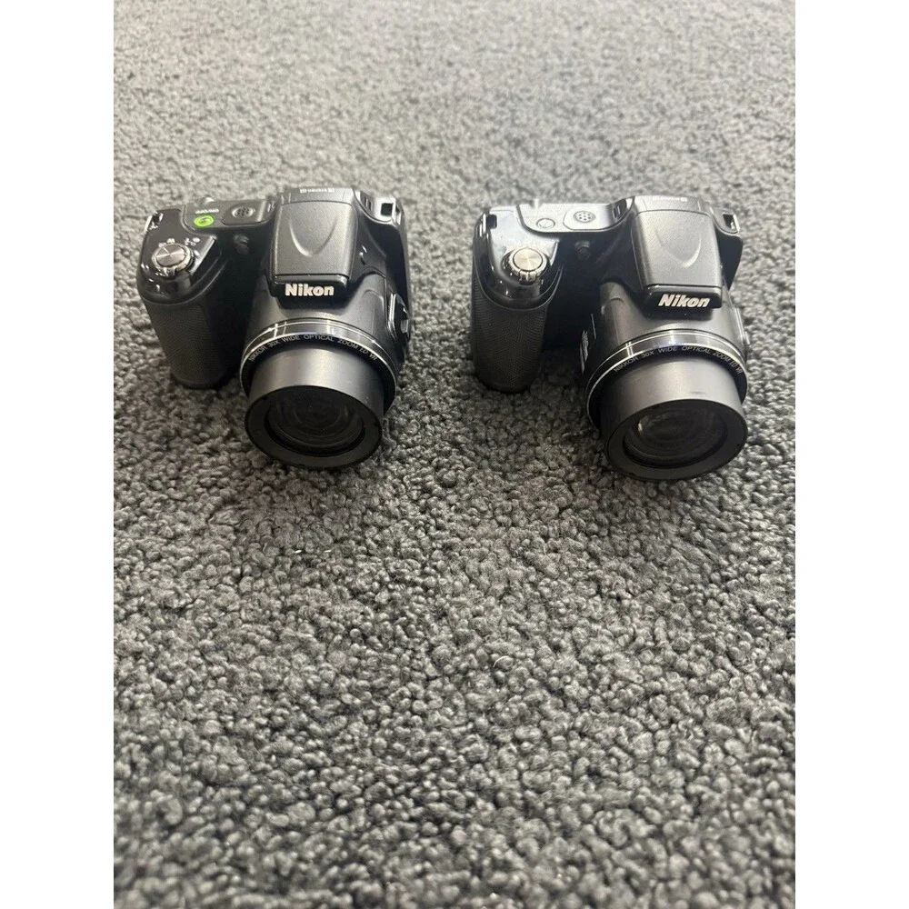 Nikon COOLPIX L820 30x Compact Digital Camera Lot of 2
